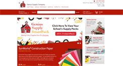 Desktop Screenshot of geniussupply.com